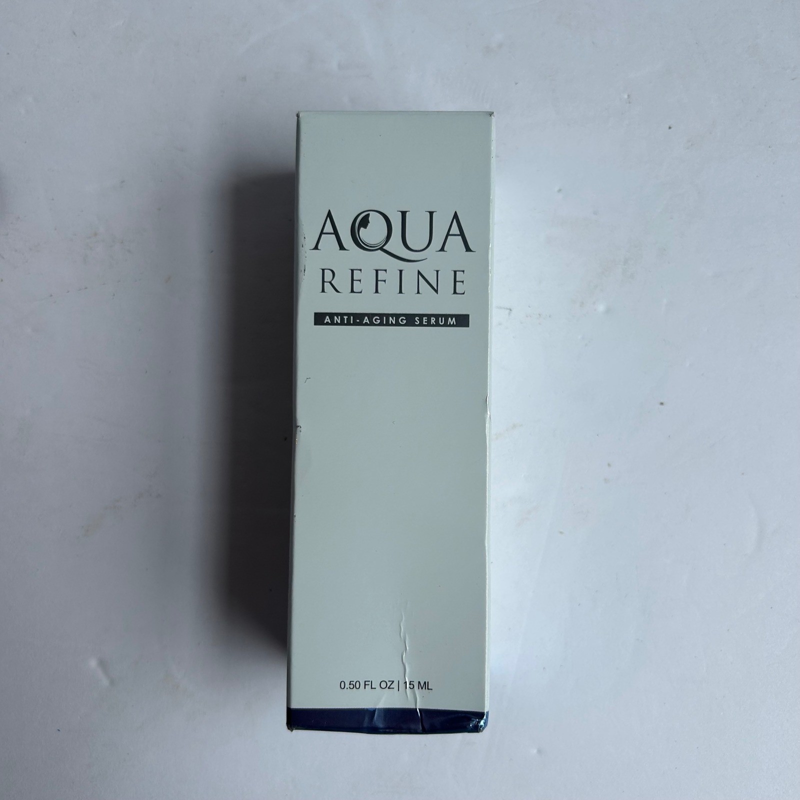 Aqua Refine Anti-Aging Serum NIB 0.5oz Blue Retinol Ceramide Treatment