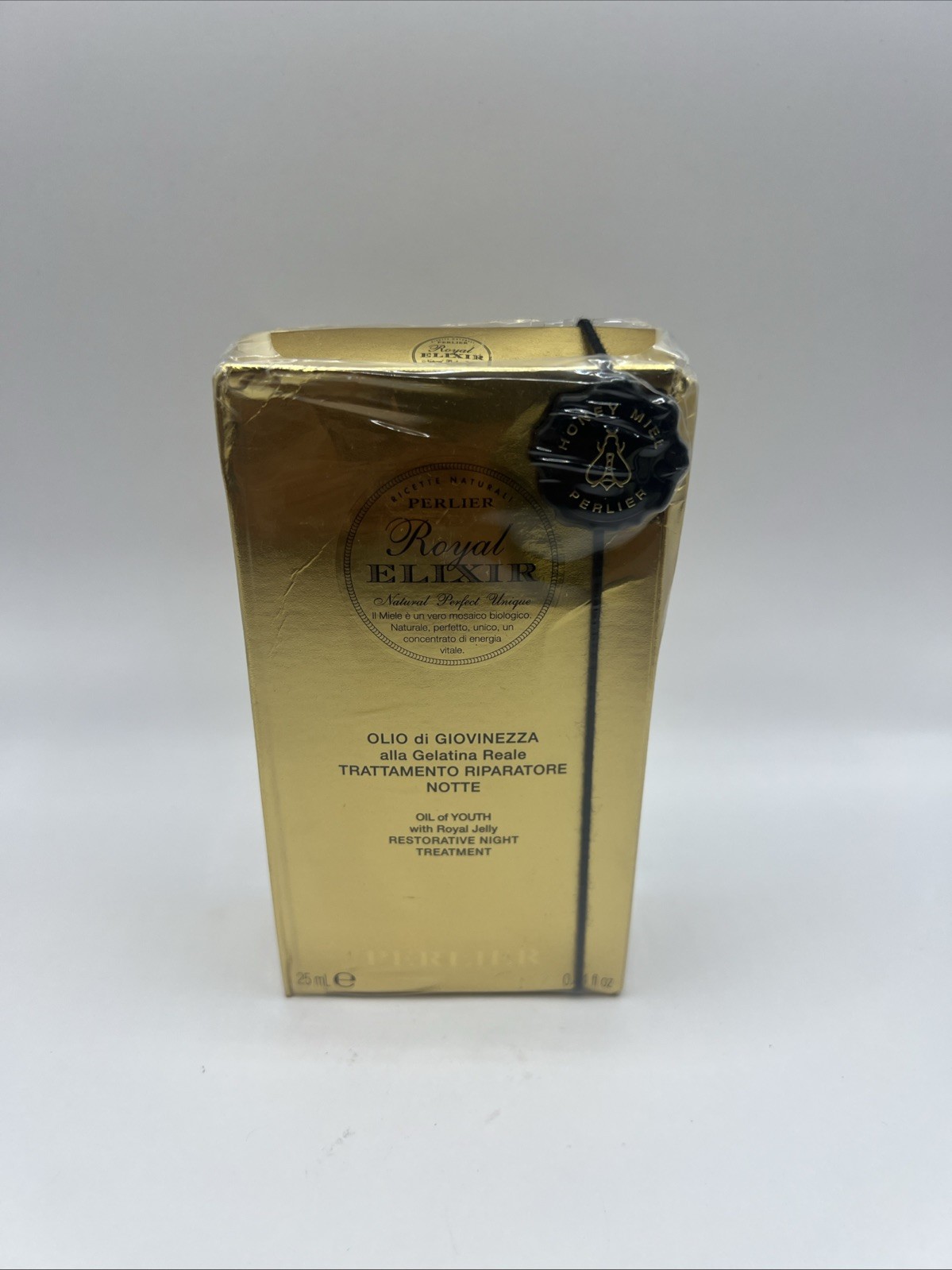 PERLIER INC. ~ ROYAL ELIXIR OIL OF YOUTH RESTORATIVE NIGHT TREATMENT ~ BOXED