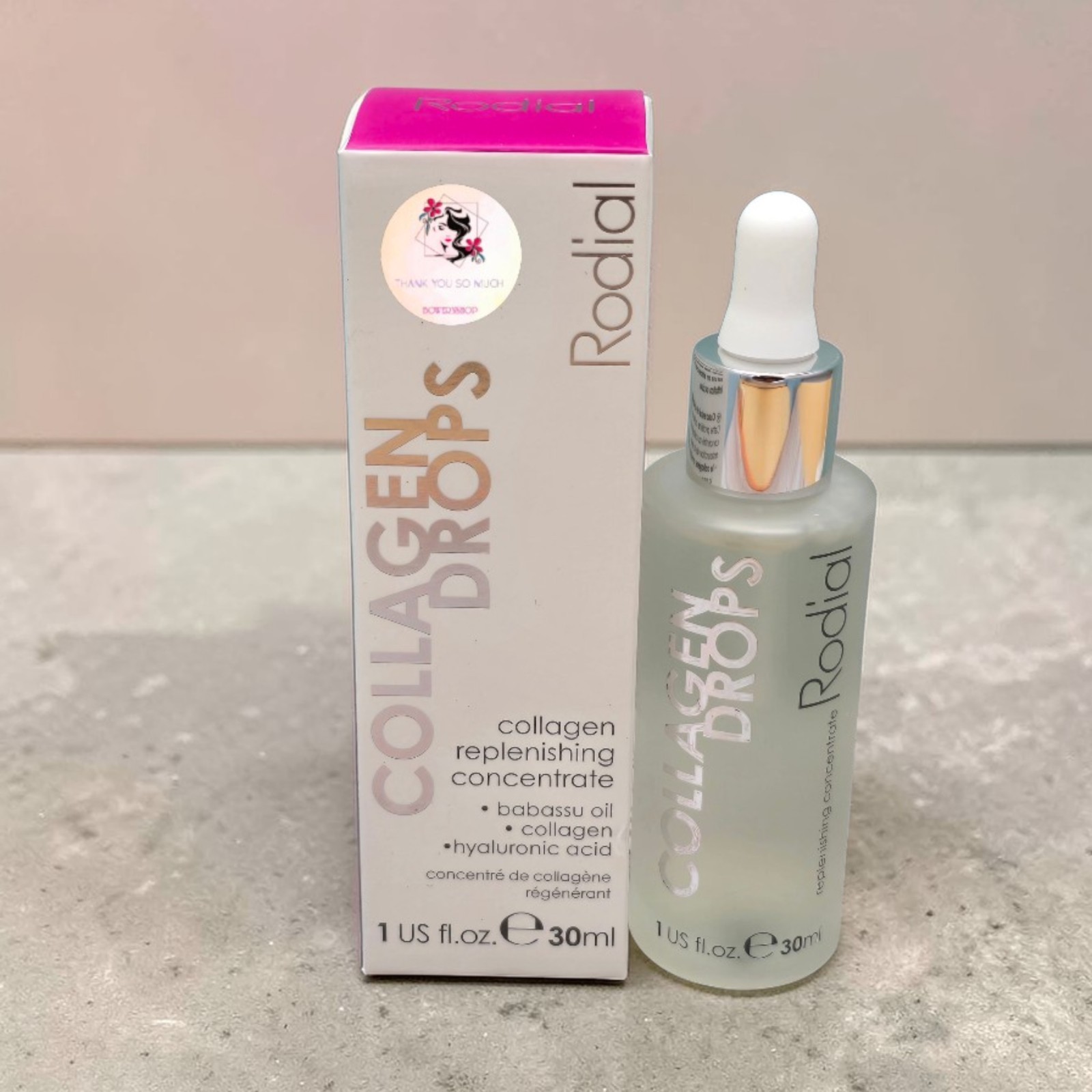 Rodial Collagen Drops Collagen Replenishing Concentrate 1 fl oz/30 ml Full Size