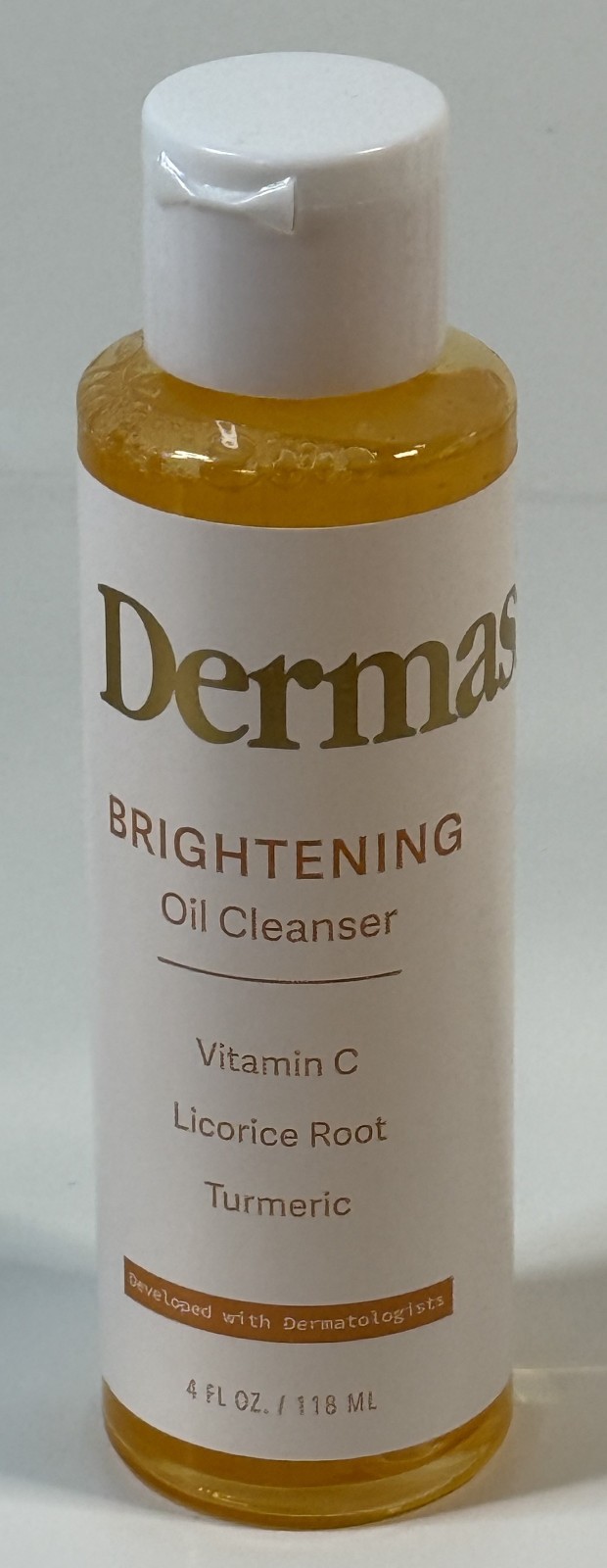 Dermasil Oil Cleanser Lot of 3 Vitamin C, Jojoba Oil, Ceramides, Turmeric Argan