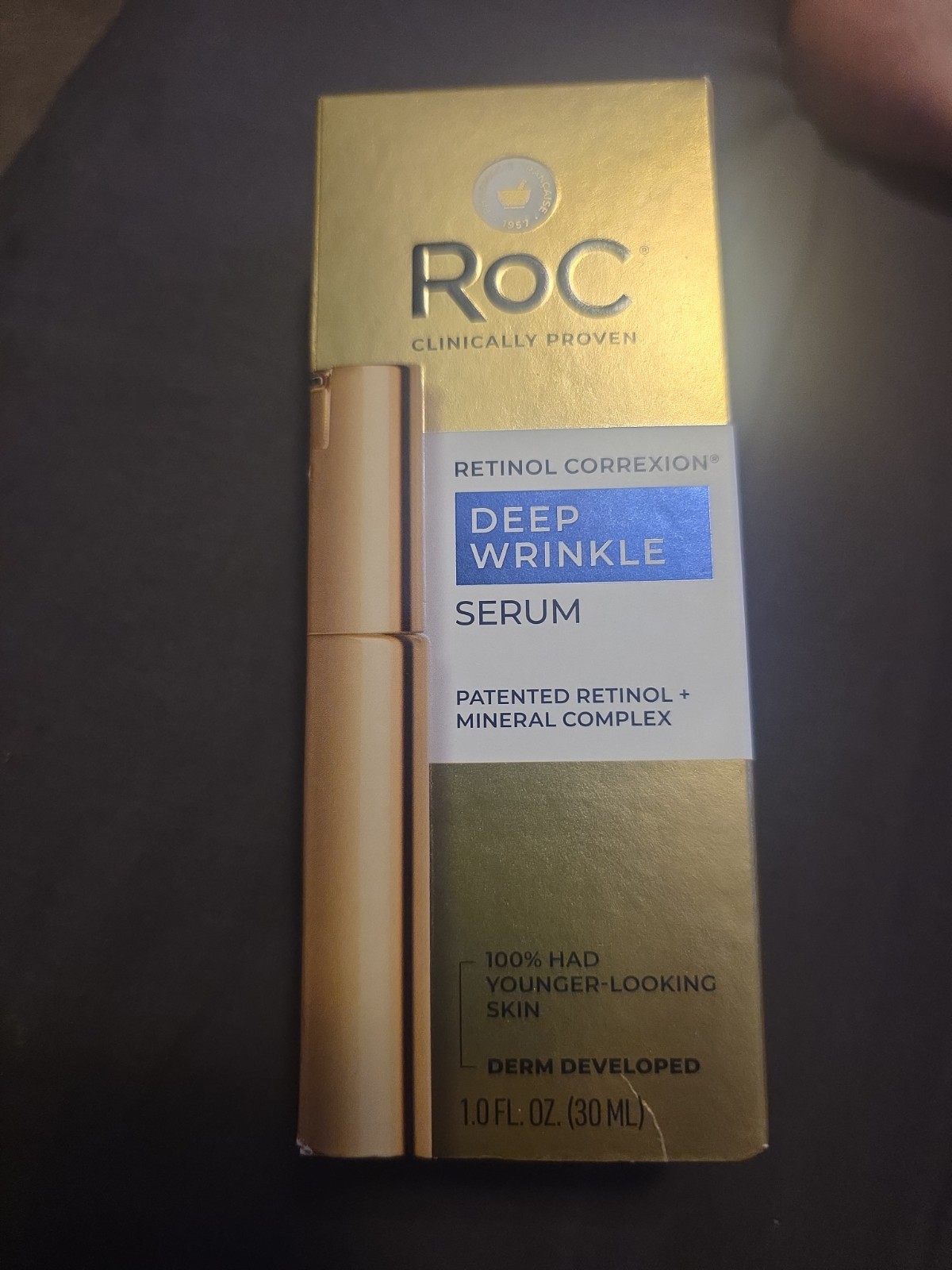 RoC Retinol Correxion Deep Wrinkle Facial Serum – 1.0 fl oz