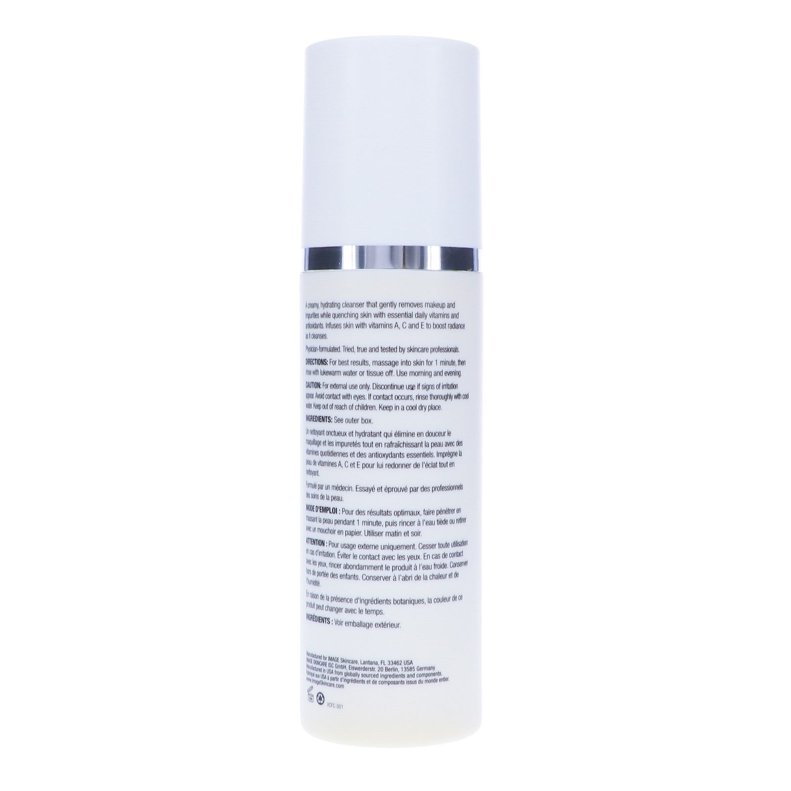 IMAGE SKINCARE VITAL C HYDRATING FACIAL CLEANSER 6 OZ ~ CODE 5294B ~ NEW