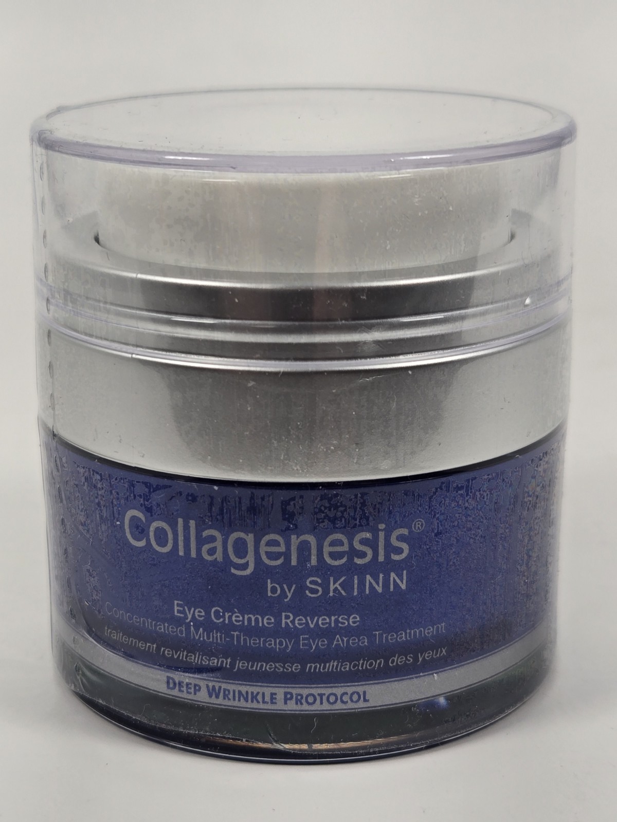 Collagenesis by SKINN Eye Creme Reverse 0.50 oz Deep Wrinkle Protocol NEW SEALED