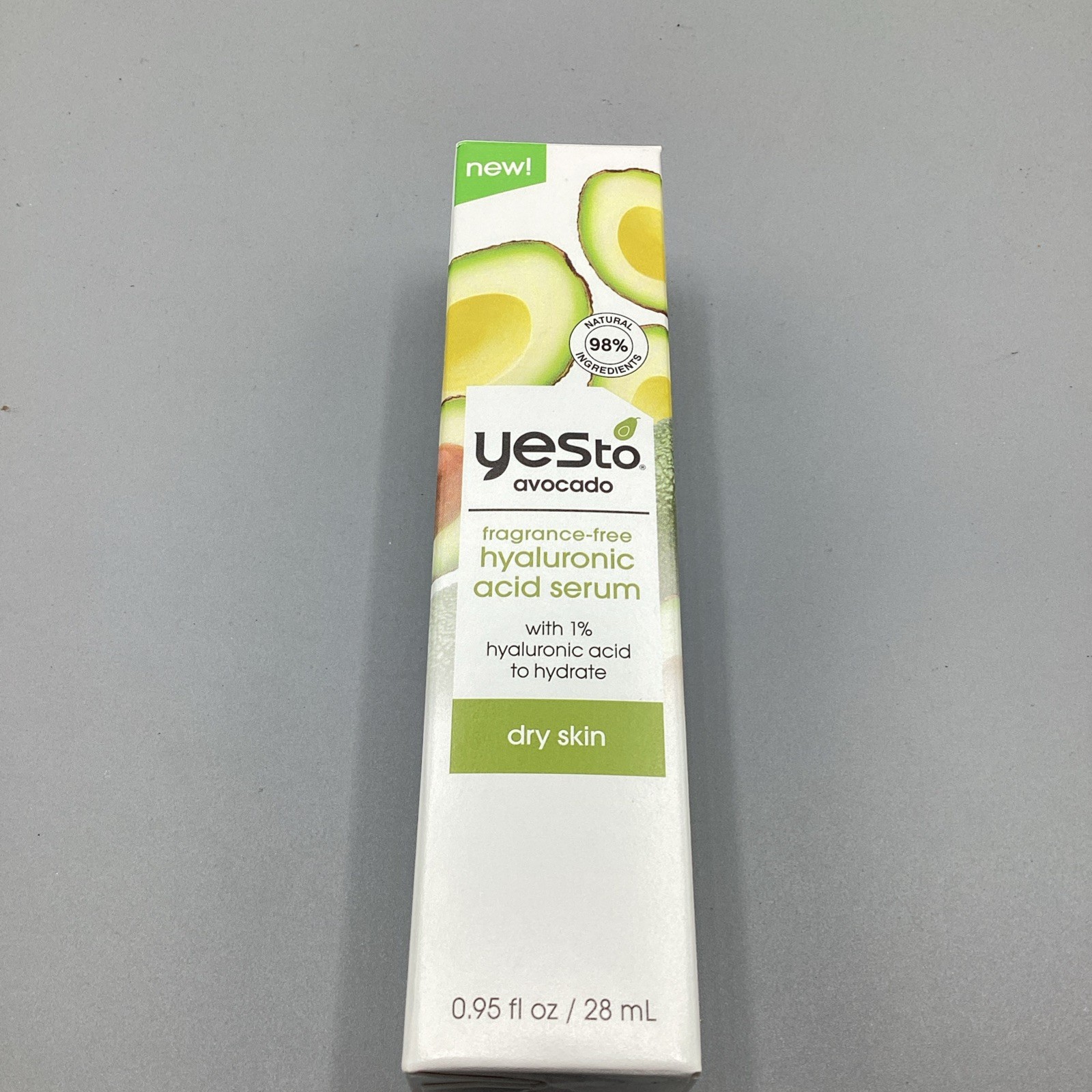 Yes To Avocado Fragrance Free Hyaluronic Acid Serum – .95 fl oz