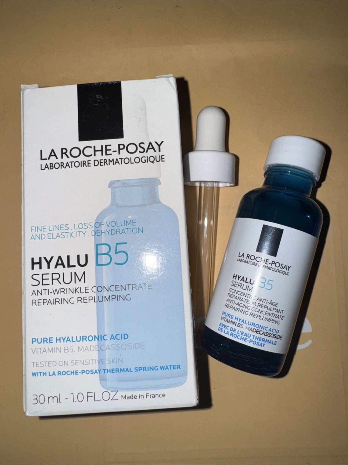 La Roche-Posay HYALU B5 Anti-Wrinkle Serum 30ml Sealed Exp. 04/2026. NIB PURE