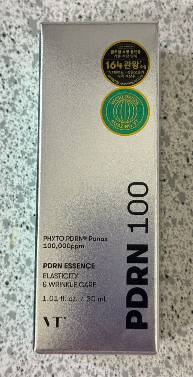 VT COSMETICS PDRN 100 Essence,Korean Gingseng Plant-derived Serum 30ml US Seller