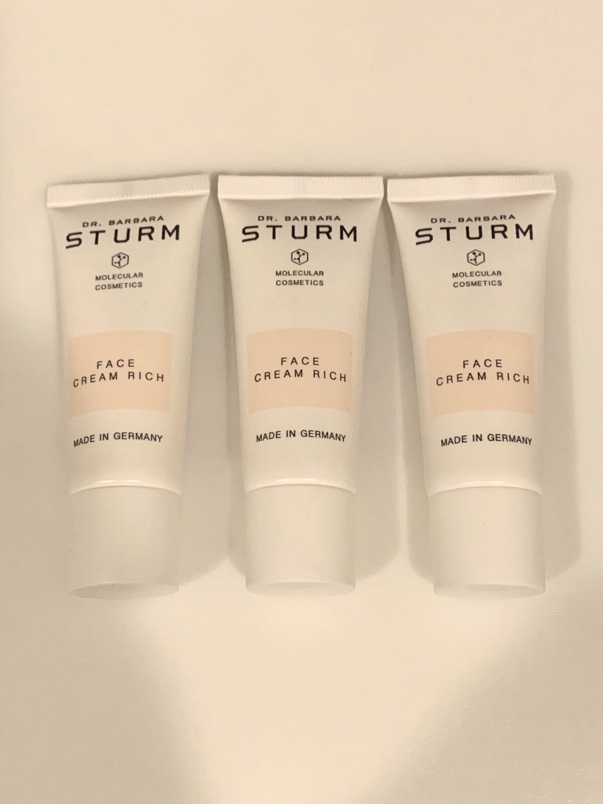 Dr. Barbara Sturm Face Cream Rich 3X20ml=60ml, $276 Value New