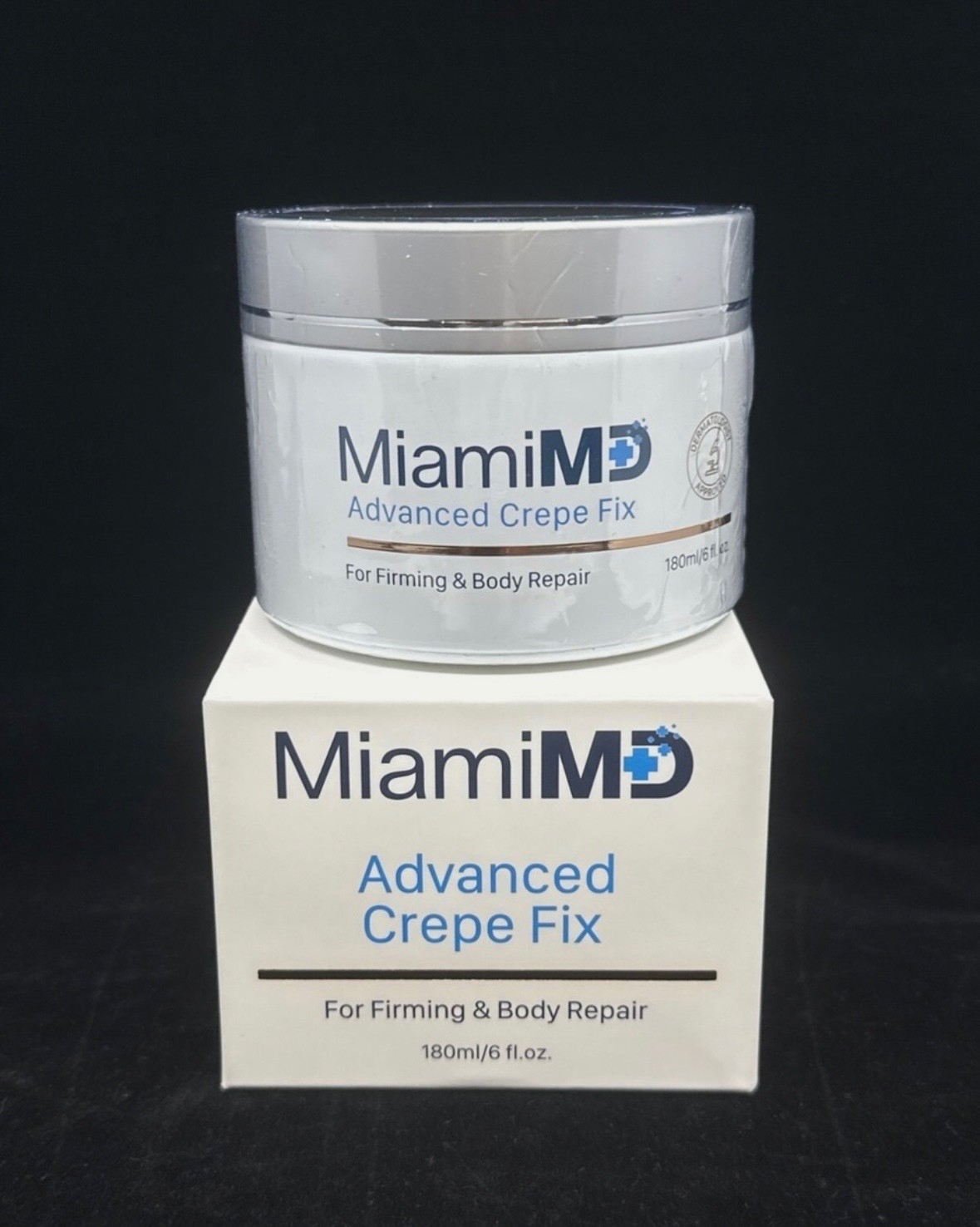 2 Miami MD Advanced Crepe Fix For Firming Body Repair 6oz Large Size New Sealed