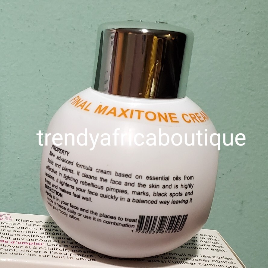 Original Final Maxitone Lightening , face cream 125g X 1 Jar