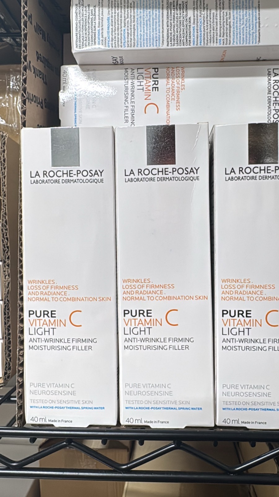 La Roche-Posay Pure Vitamin C Light Moisturizer 40ml Anti-Wrinkle Face Cream