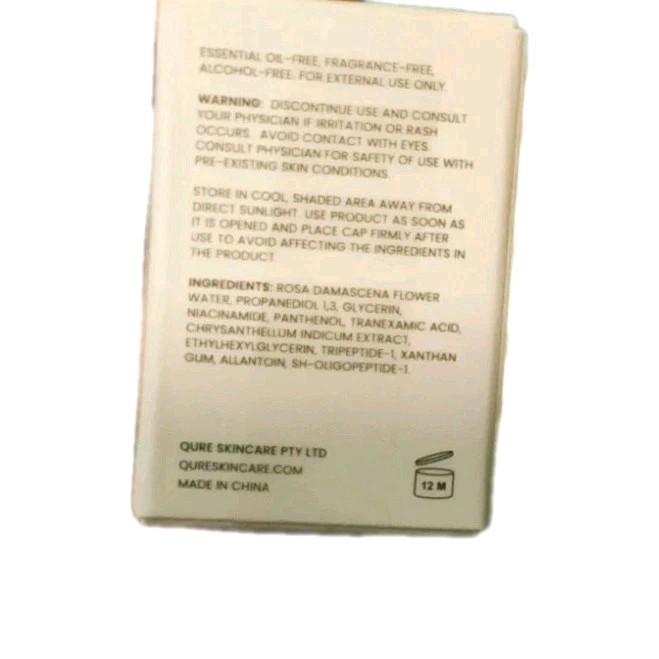 Qure Skincare Micro-Infusion System 6 Month For Wrinkles