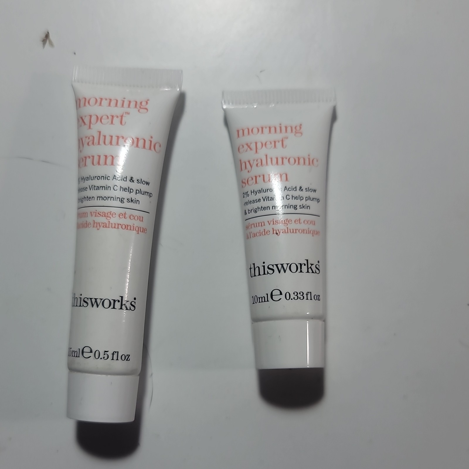 thisworks Morning Expert Hyaluronic Face & Neck Serum Vit C Plumping 10 ml