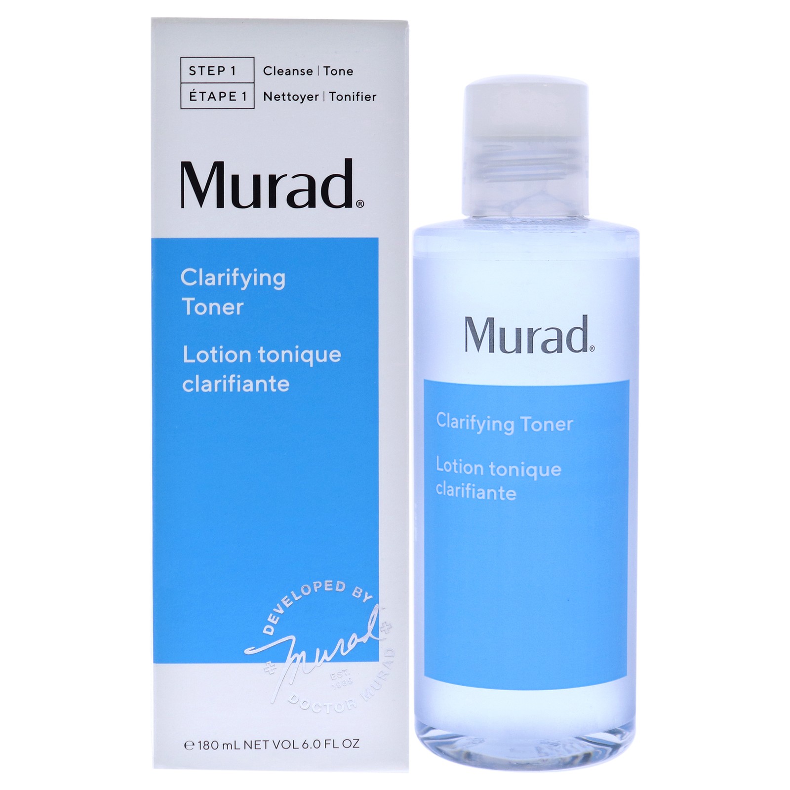 2 Pack Clarifying Toner by Murad for Unisex – 6 oz Toner