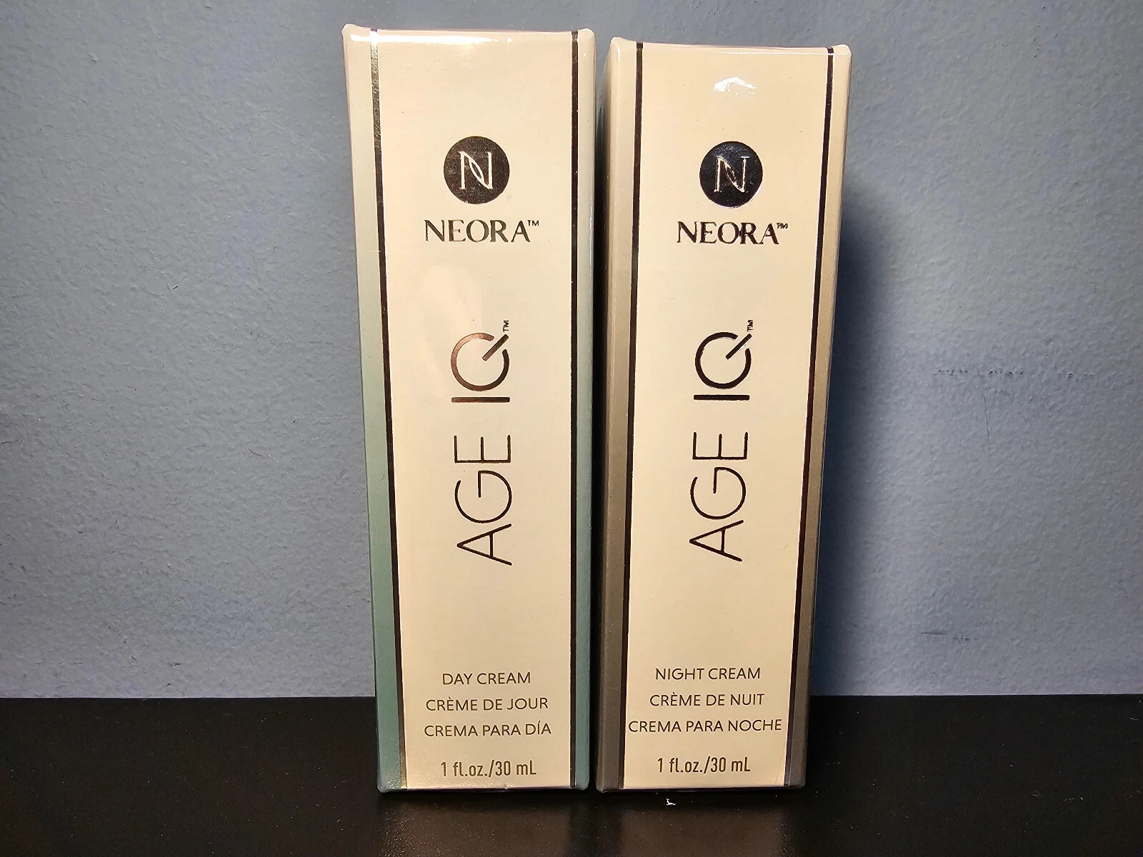 Neora Age IQ Day and Night Cream Combo Set – New in Sealed Box Exp 1/27
