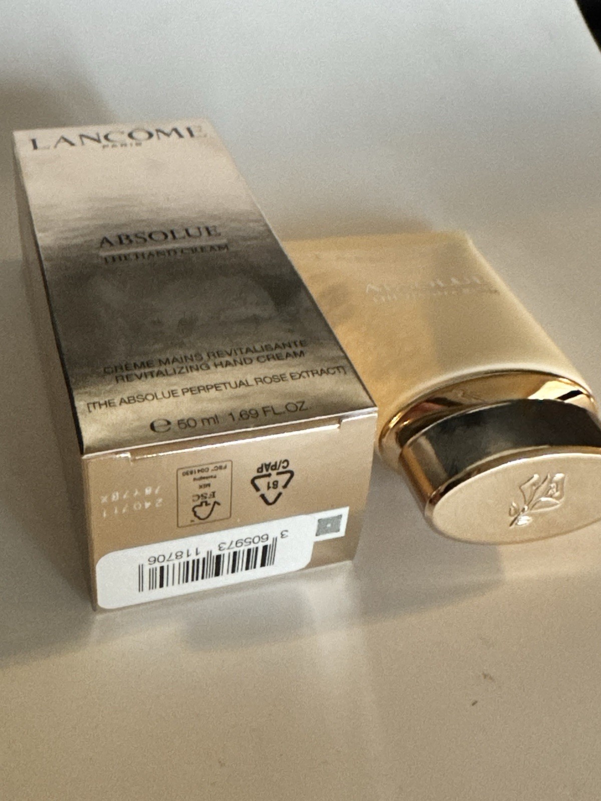Lancôme Absolue The Hand Cream 1.7 fl oz Luxury Skincare New Sealed