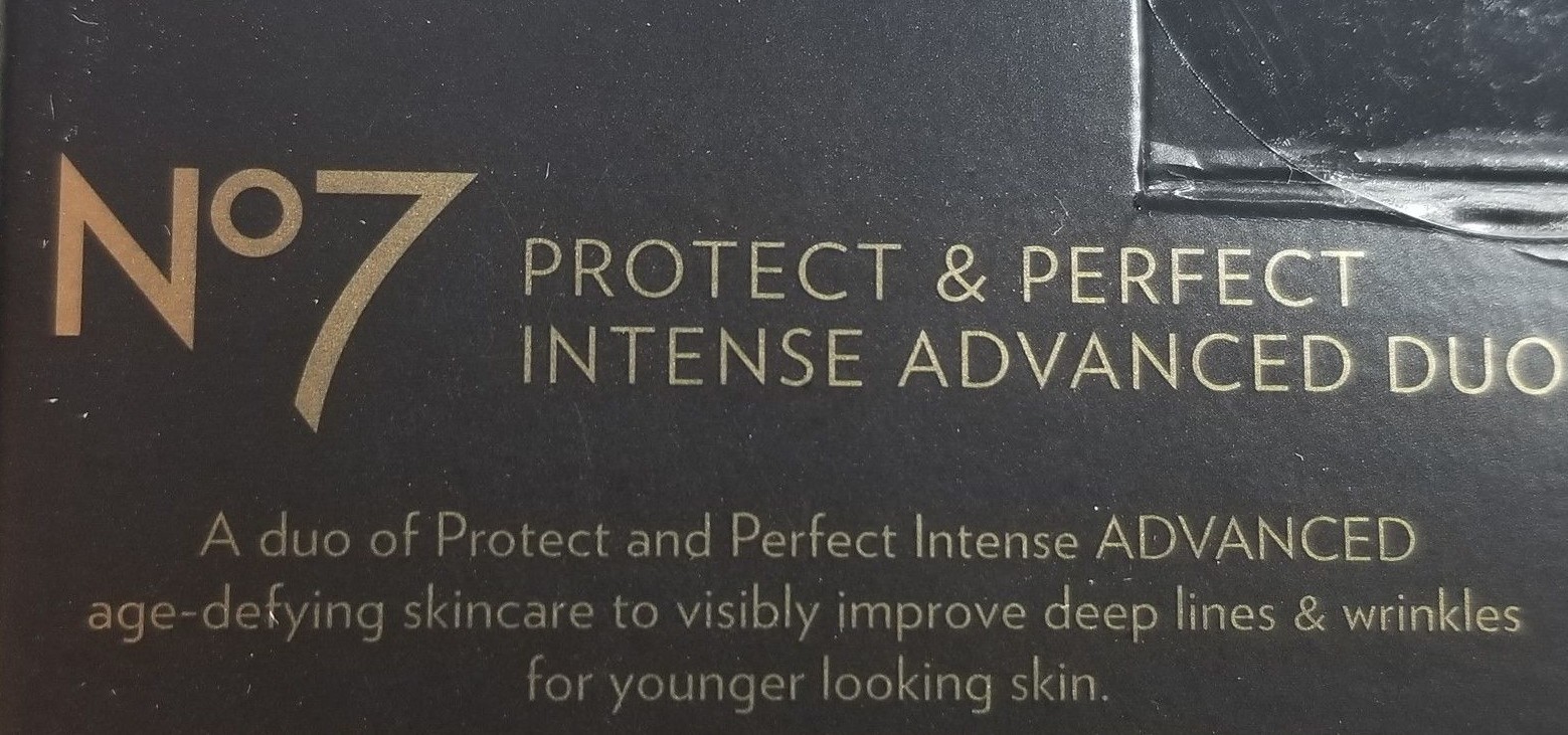 No7 Protect Perfect Intense ADVANCED SERUM Age-Defying Skincare .16 oz/5mL New