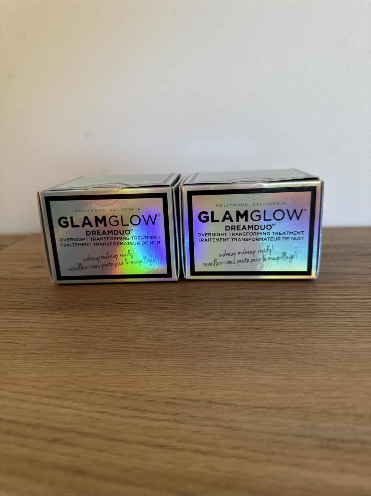 Glamglow DreamDuo Overnight Transforming Treatment 0.68 oz 2x New In Box Sealed
