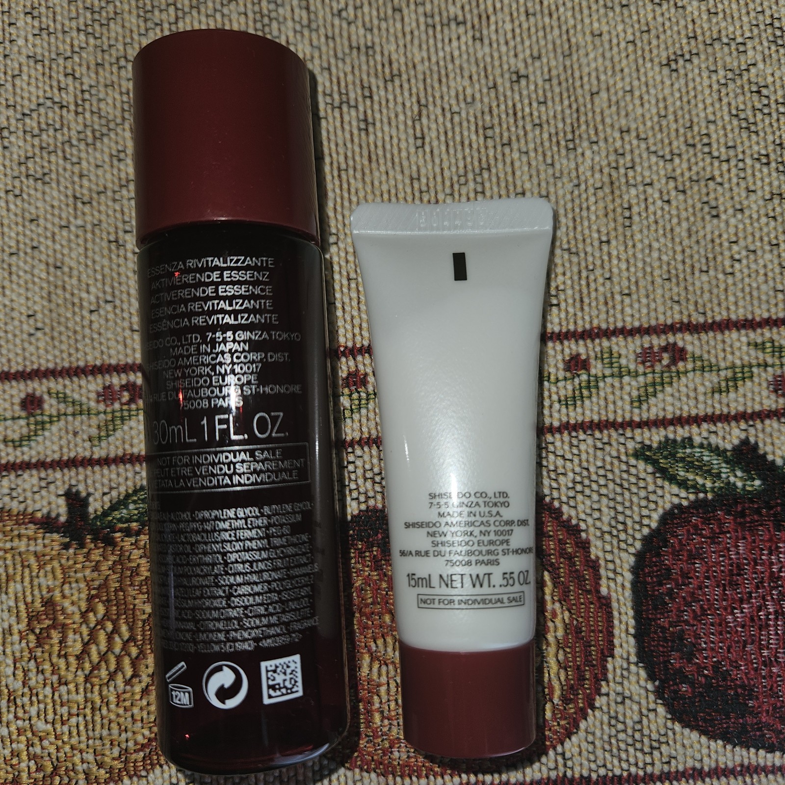 Shiseido 7-Piece Gift Set Ultimune + Vital Perfection $101 Value Sample 2025