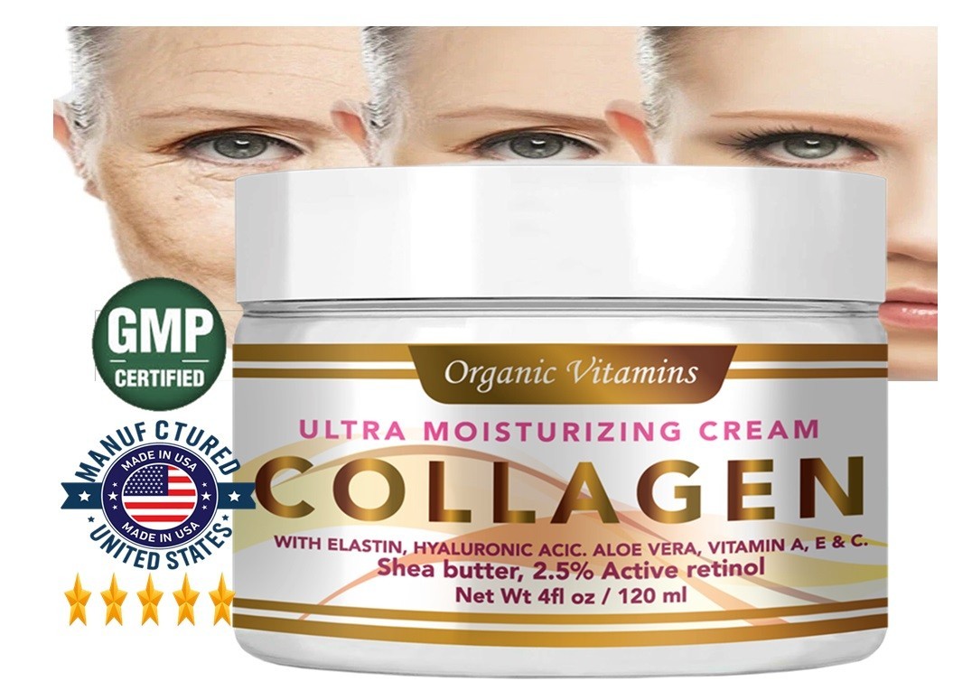 Collagen Hidrolysate and Elastin Fast Absorbing Cream – Face & Neck (4 Oz) cream