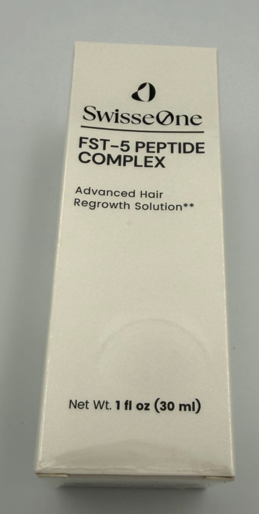 SwisseOne FST-5 Peptide Complex Hair Serum – 1 fl oz (30 ml) – EXP 01/2029