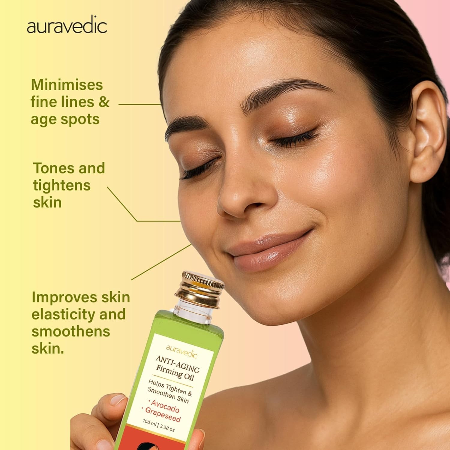 Youthful Radiance Anti-Aging Face Oil – Reduces Fine Lines & Improves Elasticity