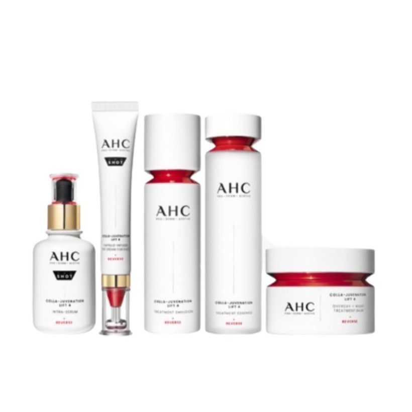 AHC Colla-Juvenation Lift (Serum + Eye Cream + Chestnut + Essence) Korea Beauty