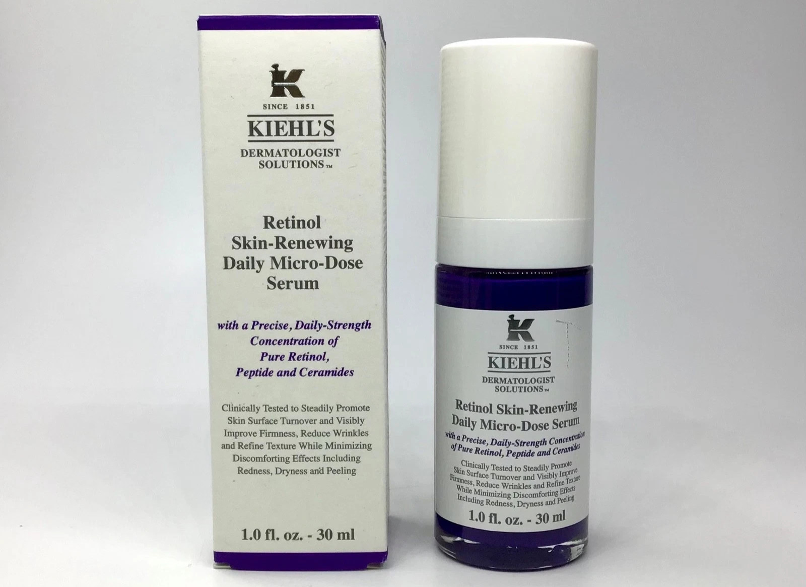 Kiehl’s Retinol Skin-Renewing Daily Micro-Dose Serum ~ 1 oz / 30 ml – New in Box