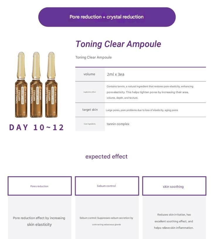 ECLAT DU TEINT Intensive 30 Days Solution Program 2ml x 30EA Nourishing Ampoule