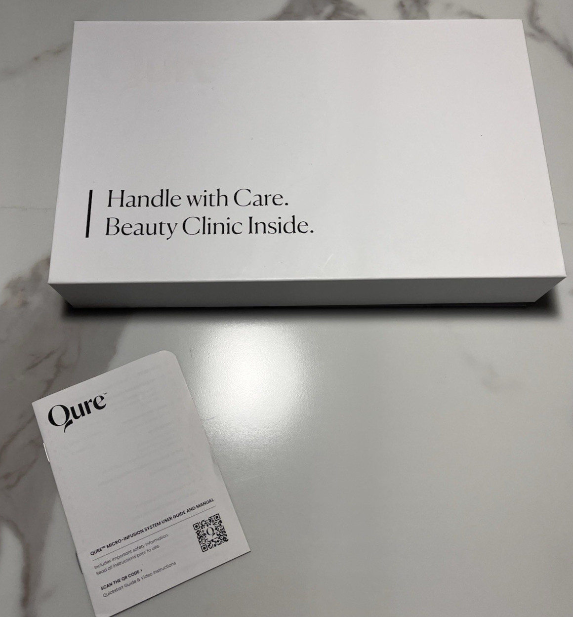 Qure Skincare Micro-Infusion Facial System 2 Month Bundle Dark Spots NEW