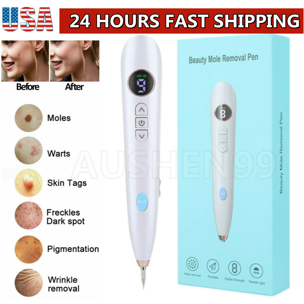 Plasma Pen Mole Removal Dark Spot Remover Skin Wart Tag Tattoo Remover 9 Level