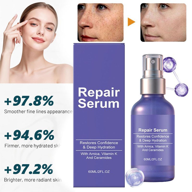 1-3PCS Reunoa Repair Serum Ceramide Serum With Ceramides, Vitamin K, And Arnica