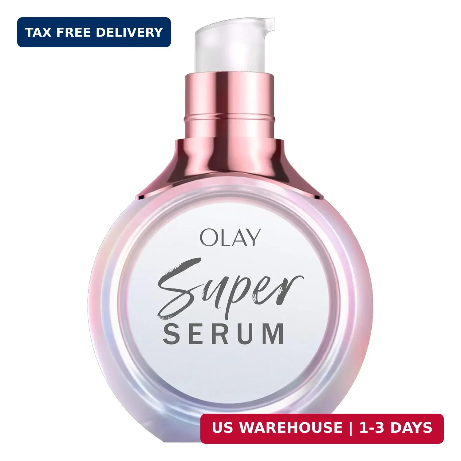Olay Super Serum Trial Size – Niacinamide, Vitamin C & E, Collagen Peptide, AHA