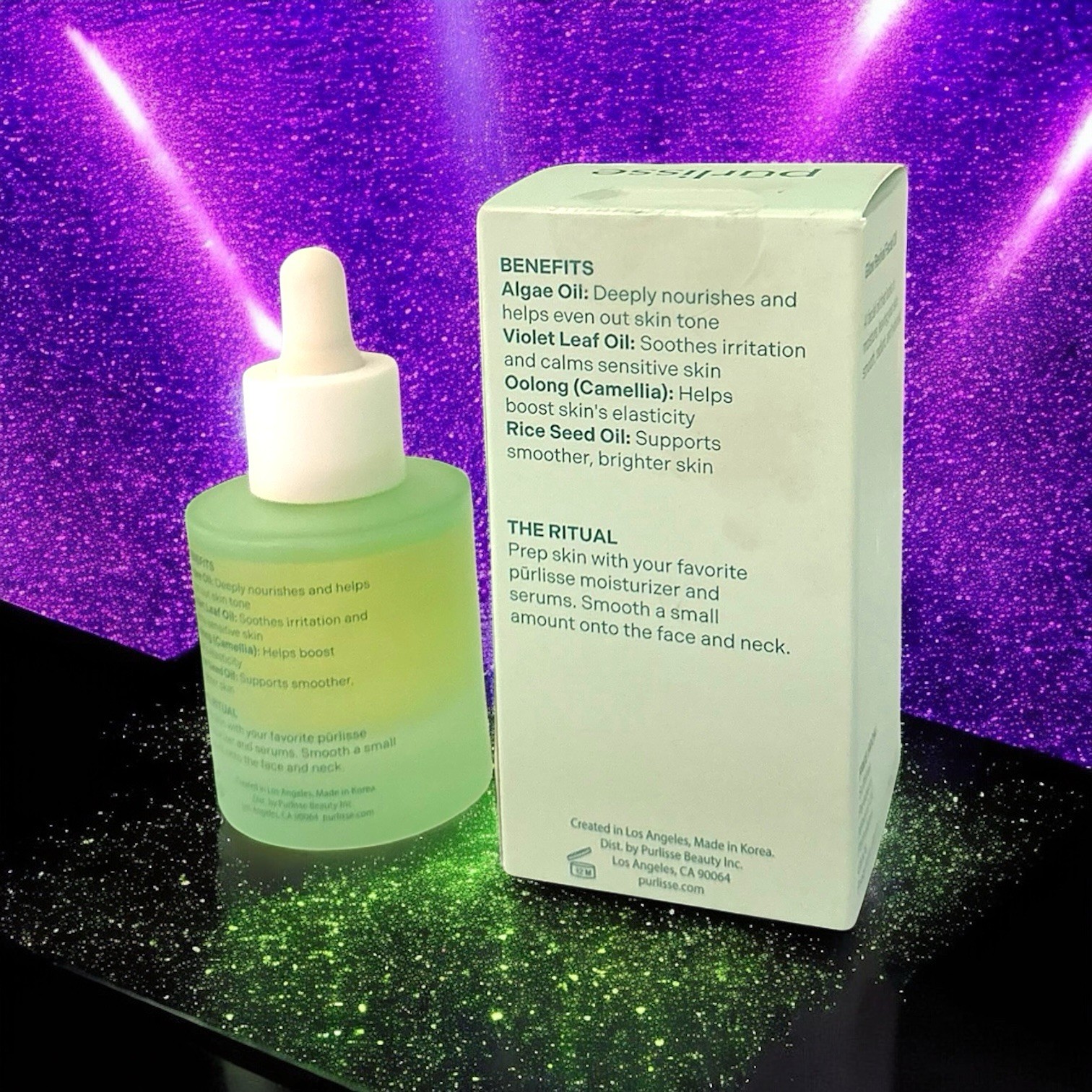 PURLISSE BEAUTY Glow Revival Facial Oil 30.0 ml 1 fl oz Brand New in Box