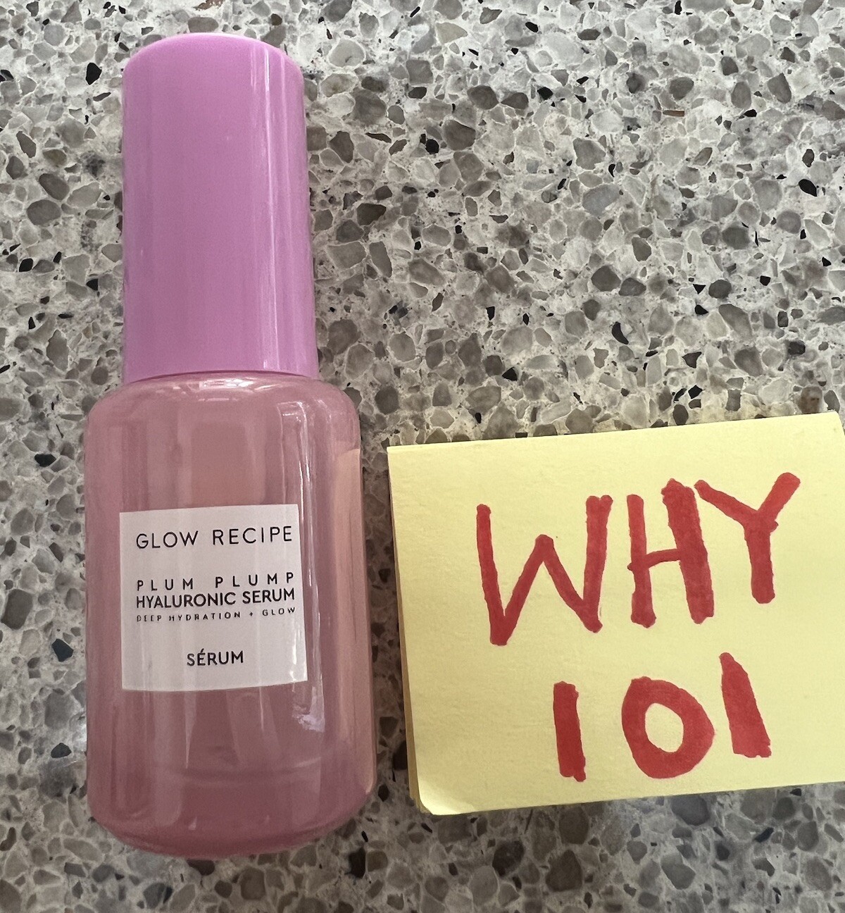GLOW RECIPE Plum Plump Hyaluronic Serum HYDRATION GLOW .34oz/10mL Deluxe SIZE