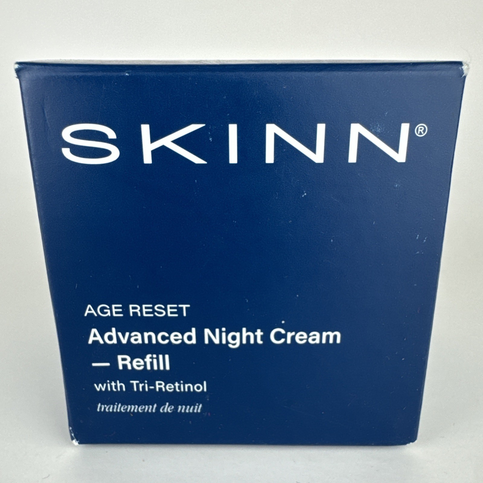 Skinn Age Reset Advanced Night Cream Refill- Tri-retinol 1.7 Oz NIB Sealed