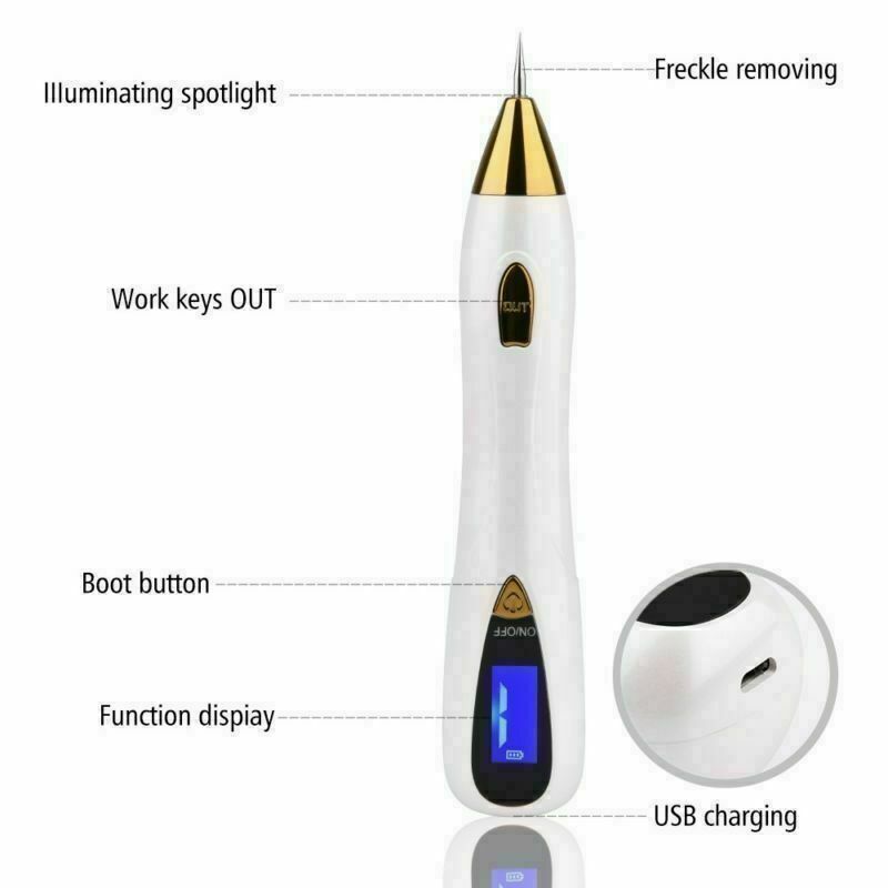 Laser Plasma Age Spot Pen Mole Warts Freckle Tattoo Removal Beauty Care Machine