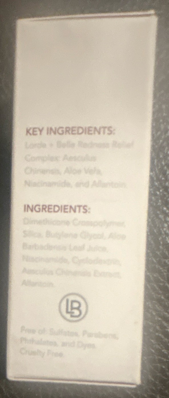 Lorde + Belle Redness Relief Booster Powder, Licorice + Edelweiss, 0.3 fl oz
