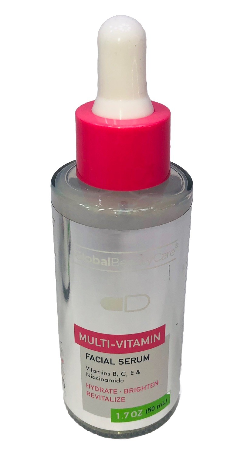 3 Global Beauty Care MULTI-VITAMIN SERUM Face Facial Serum 1.7 oz Ea NEW