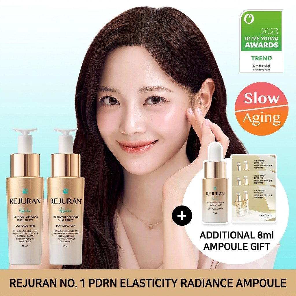 REJURAN Healer Turnover Ampoule Dual Effect 10mlx2+8ml cPDRN Anti-Aging exlusive