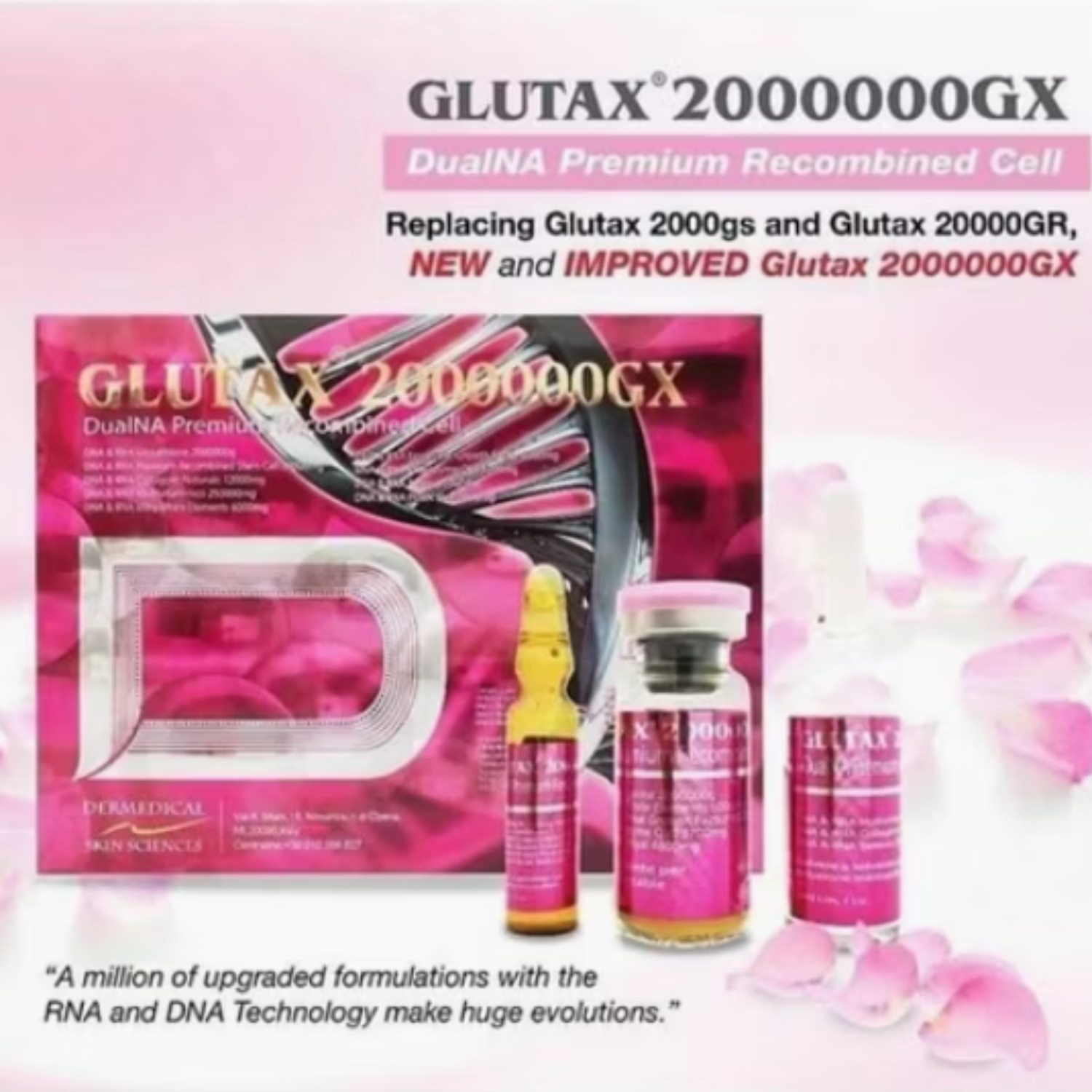 1X Anti Aging Healthy Whitening Serum Recombined Cell Original DHL (EXP 10/2030)