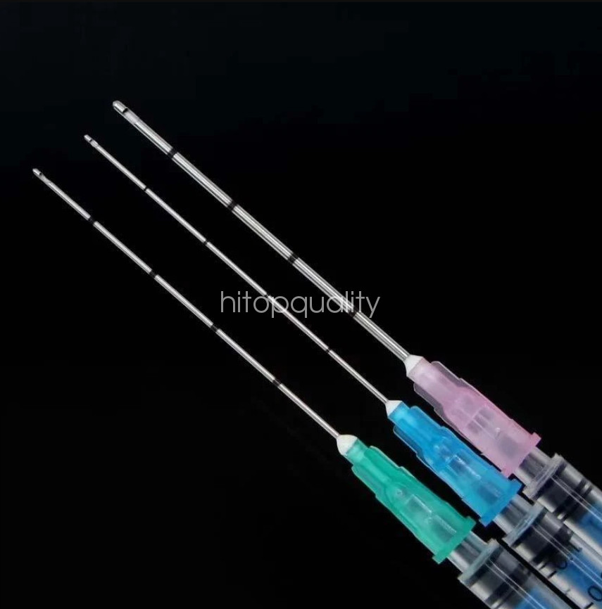 Professioanl Sterile Micro Cannula Featuring Good for Facial Skin Care Treatment