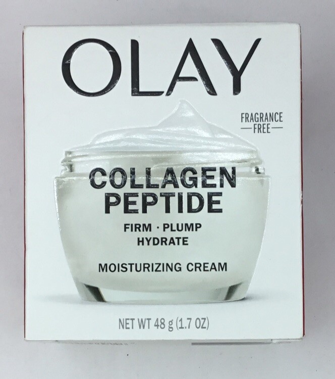 Olay Collagen Peptide Fragrance-Free Plump Hydrate Cream 1.7oz