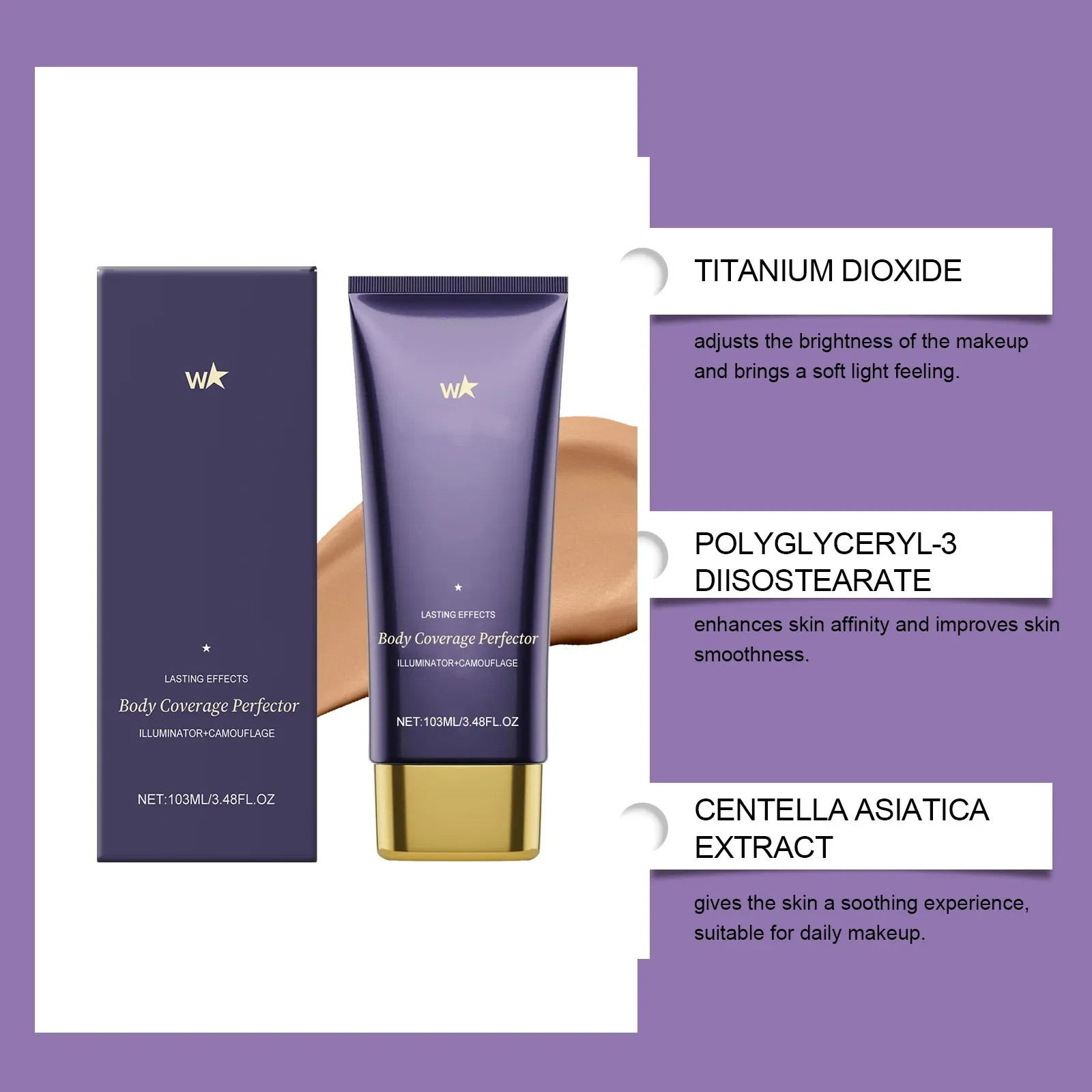 Westmore Beauty Body Coverage Perfector (Golden Radiance) 103 ml/3.5 fl oz