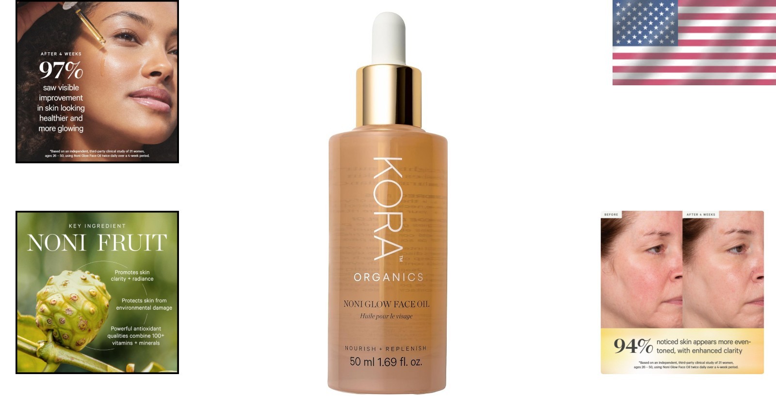 Fast-Absorbing Face Oil with Jojoba & Sea Buckthorn – 1.69oz