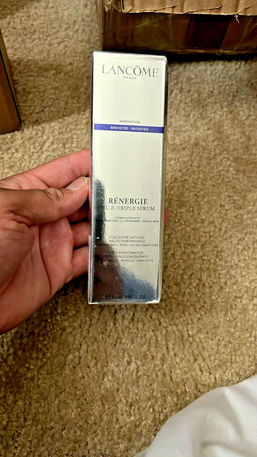 Lancome Renergie H.C.F Triple Serum ANTI-AGING 1.7oz /50mL New