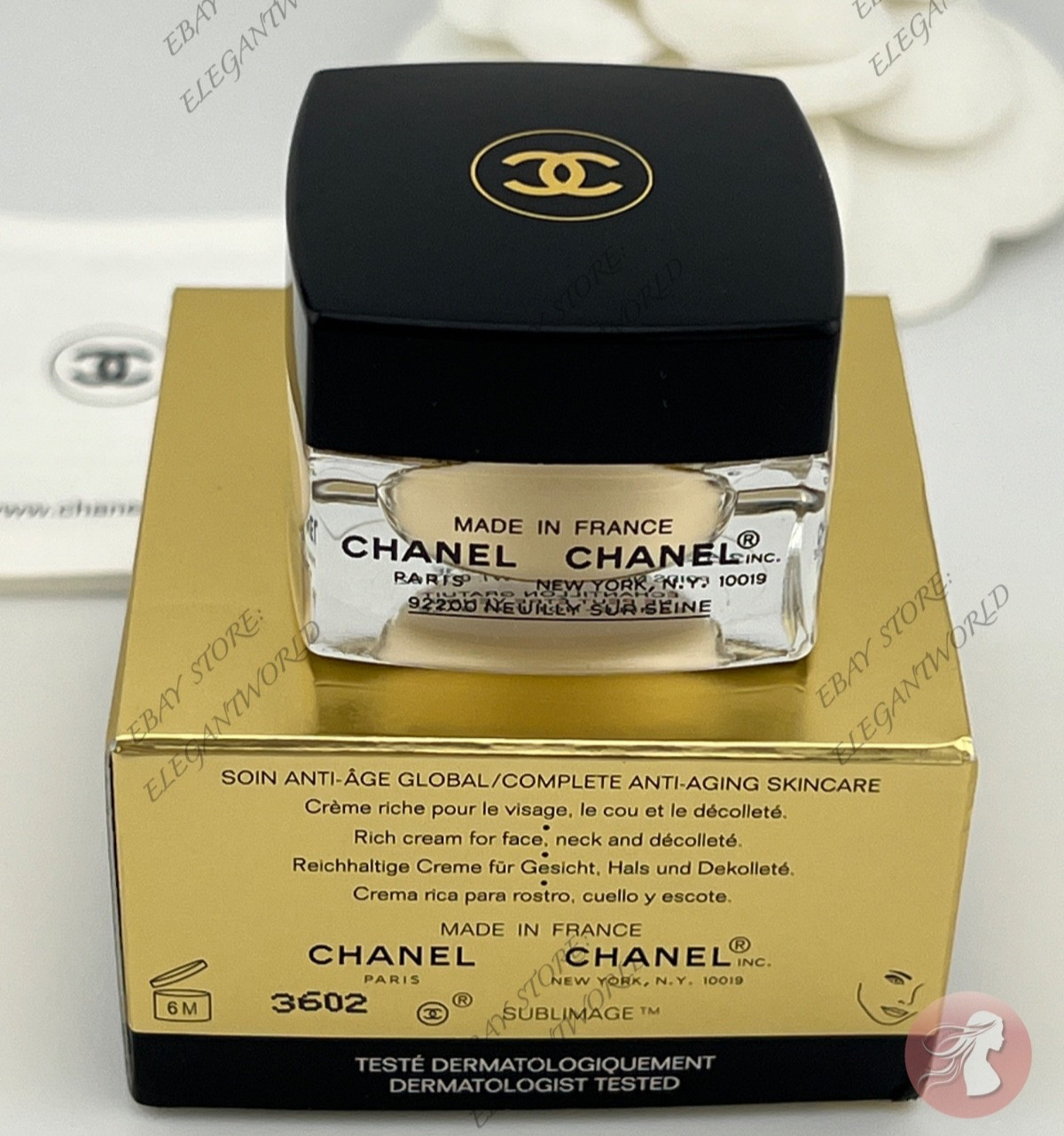 Chanel Sublimage La Creme Ultimate Skin Regenerating TEXTURE SUPREME 0.17 oz.