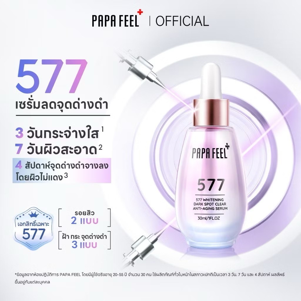 PAPA FEEL SYMWHITE 577 Cream+ 577 Serum Anti-aging Moisturizing