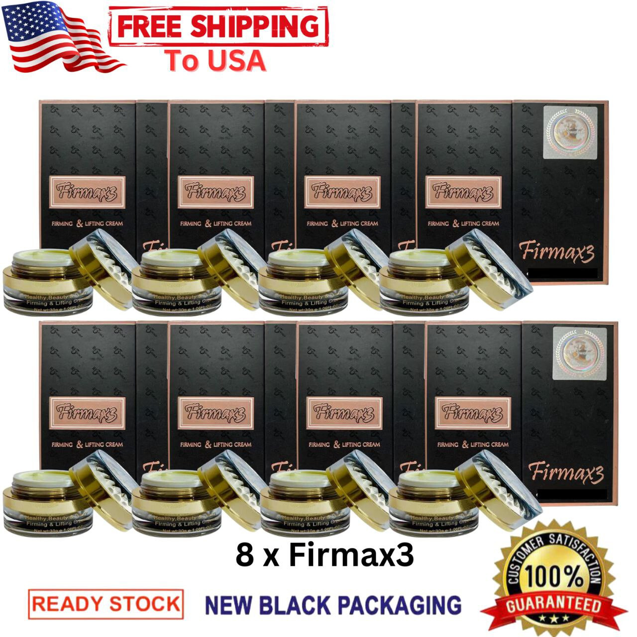 Firmax3 Anti Aging Hormones Firming & Lifting Theraphy Balancing Cream-8 Boxes