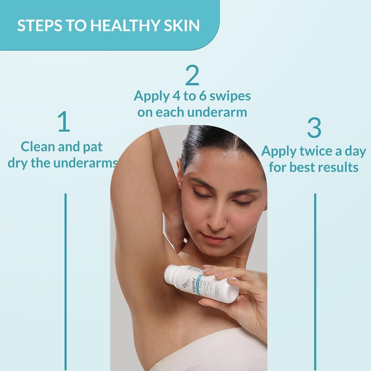 Fixderma Nigrifix Underarm Roll on (60ml) Exfoliates Underarm UNSEX