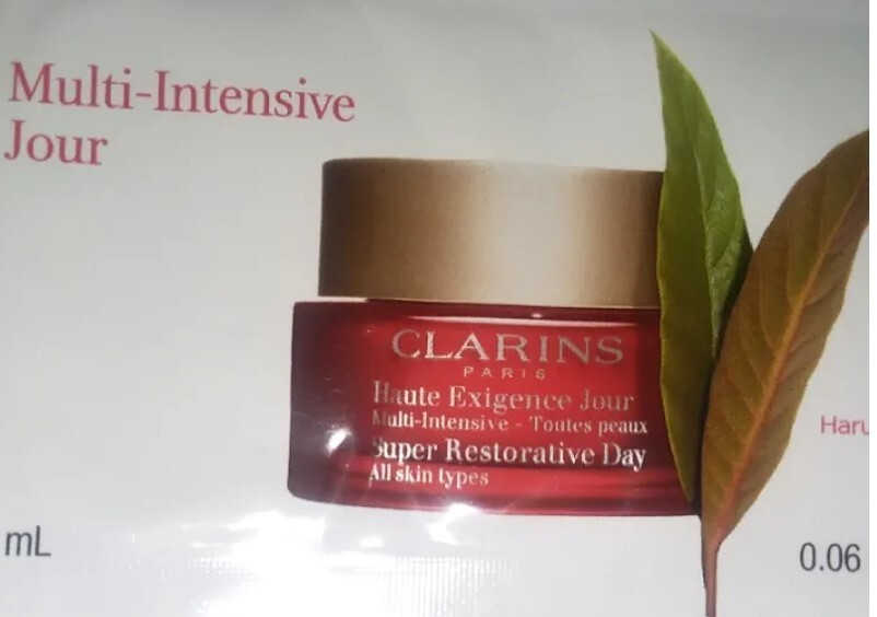 Clarins multi intensive jour super restorative day cream samples 10PC 0.06 each